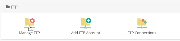 magae Ftp account Webuzo
